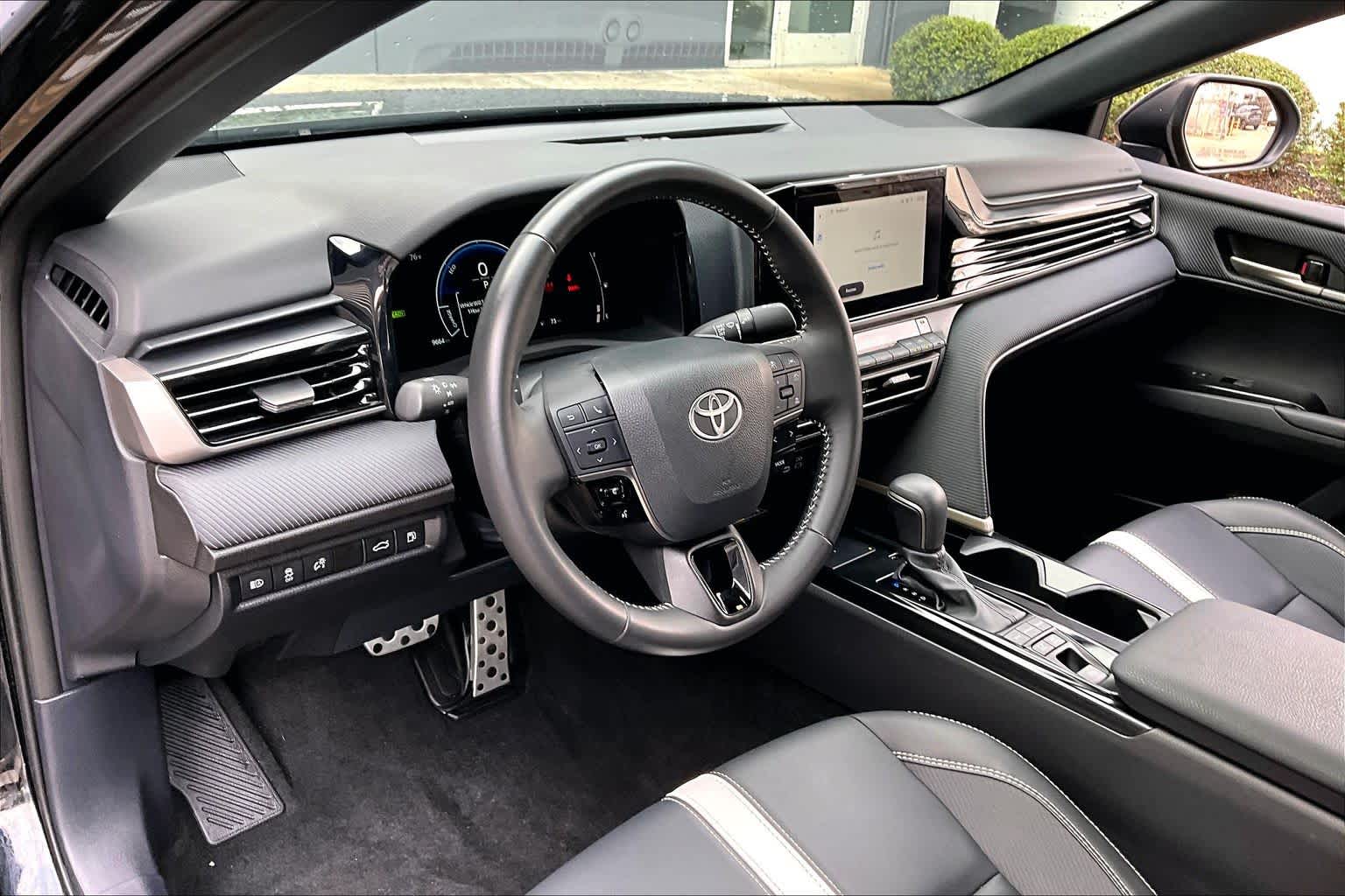 2025 Toyota Camry SE Midnight Black Metallic at AutoNation Toyota Gulf Fwy