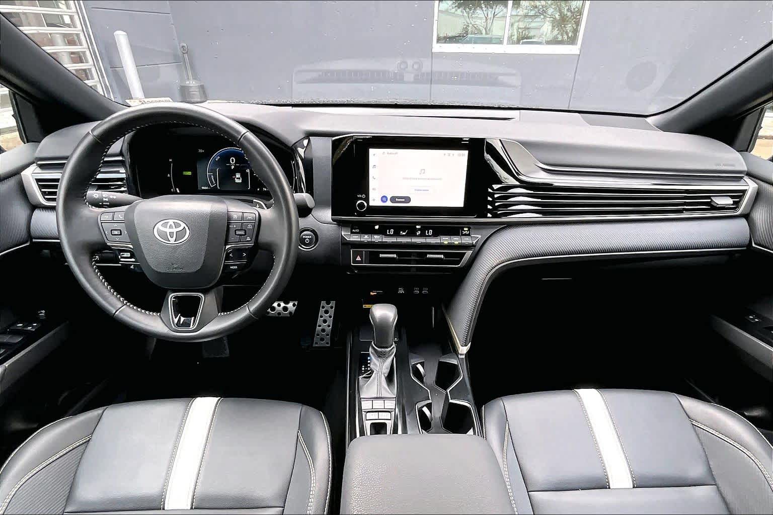 2025 Toyota Camry SE Midnight Black Metallic at AutoNation Toyota Gulf Fwy