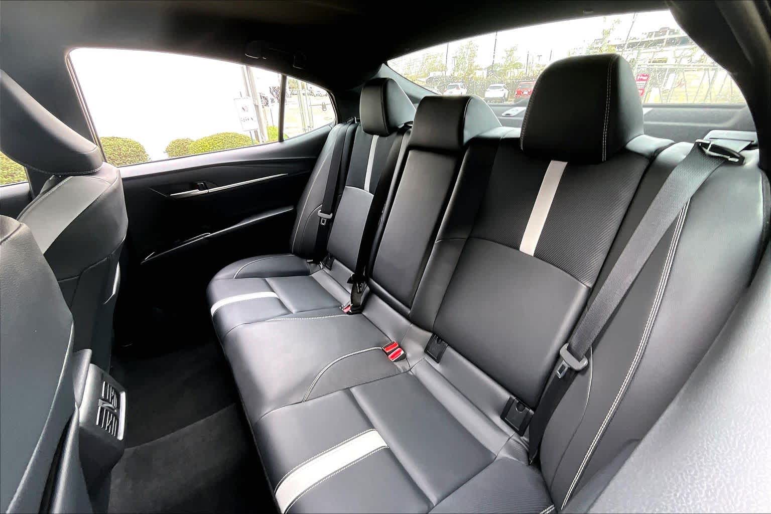 2025 Toyota Camry SE Midnight Black Metallic at AutoNation Toyota Gulf Fwy