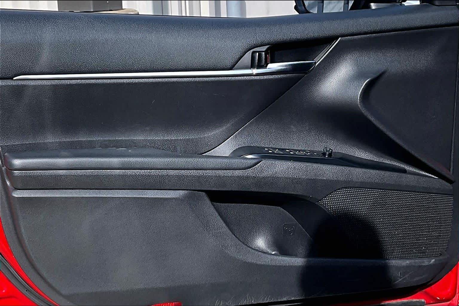 2020 Toyota Camry TRD V6 Supersonic Red/Midnight Black Metallic at HGreg Houston