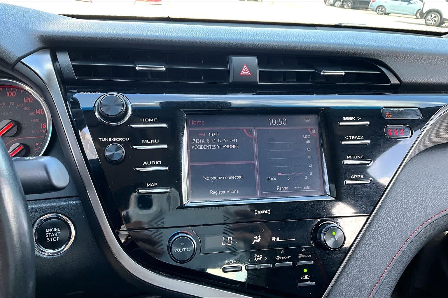 2020 Toyota Camry TRD V6 Supersonic Red/Midnight Black Metallic at HGreg Houston