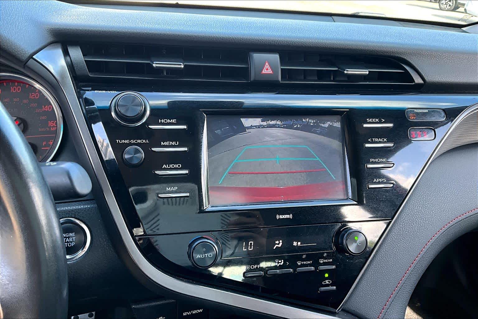 2020 Toyota Camry TRD V6 Supersonic Red/Midnight Black Metallic at HGreg Houston