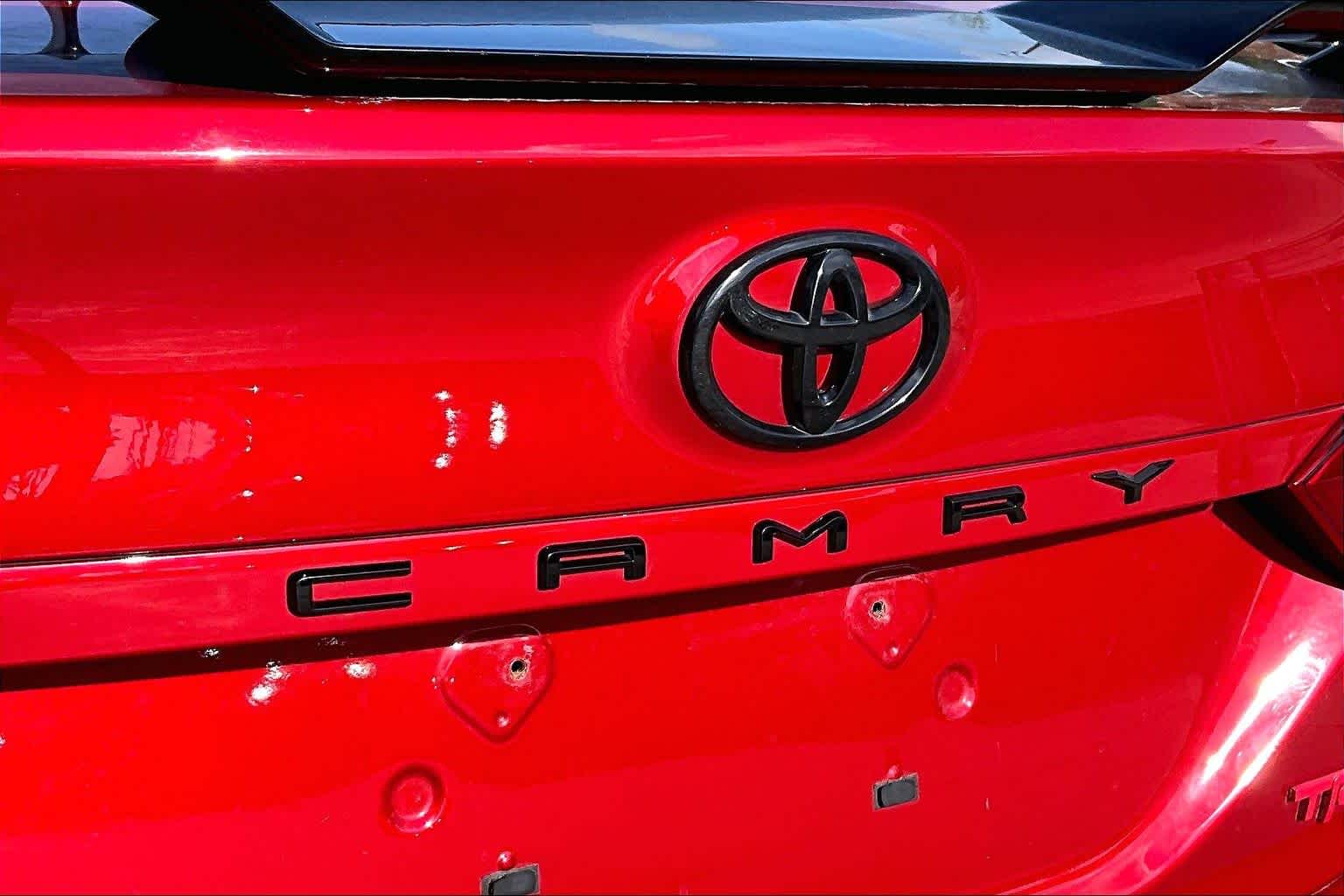 2020 Toyota Camry TRD V6 Supersonic Red/Midnight Black Metallic at HGreg Houston