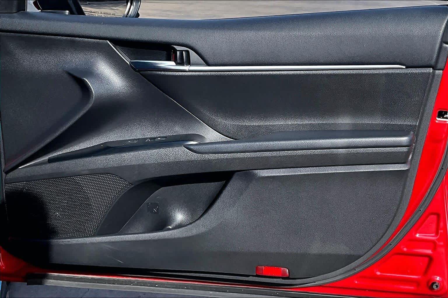 2020 Toyota Camry TRD V6 Supersonic Red/Midnight Black Metallic at HGreg Houston