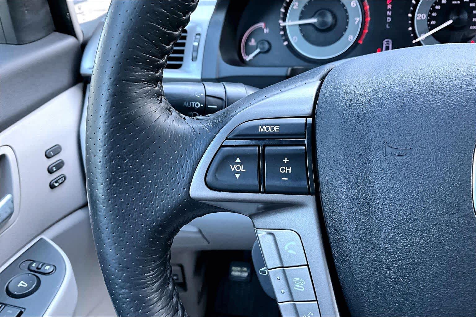 2016 Honda Odyssey Touring Crystal Black Pearl at Lexus Southwest Houston