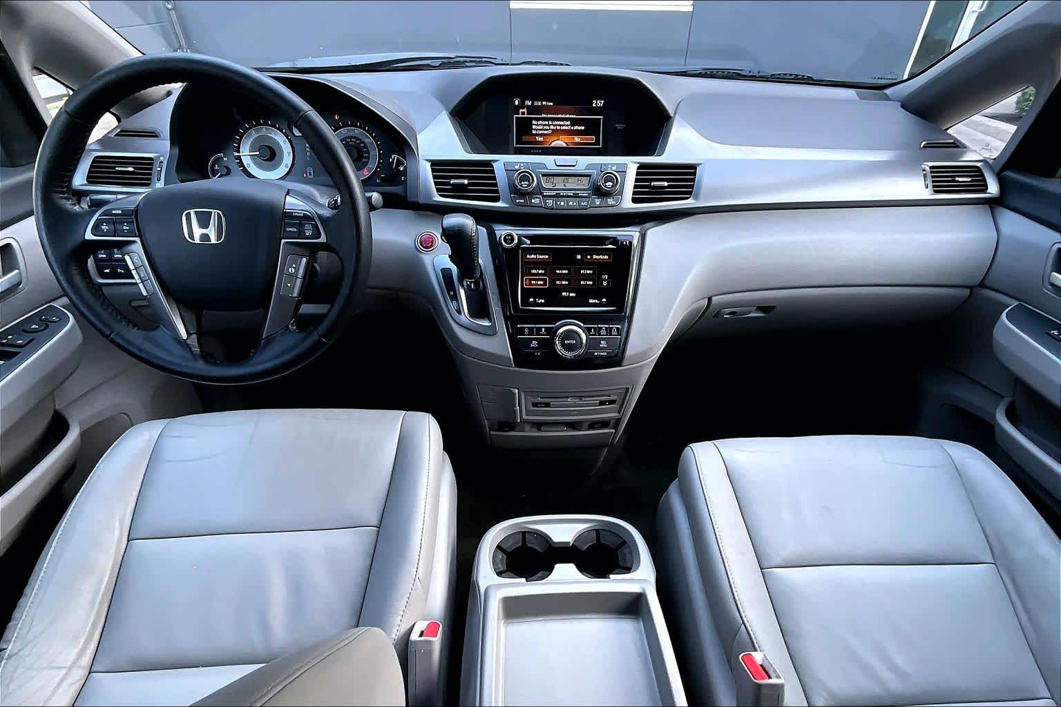 2016 Honda Odyssey Touring Crystal Black Pearl at Lexus Southwest Houston