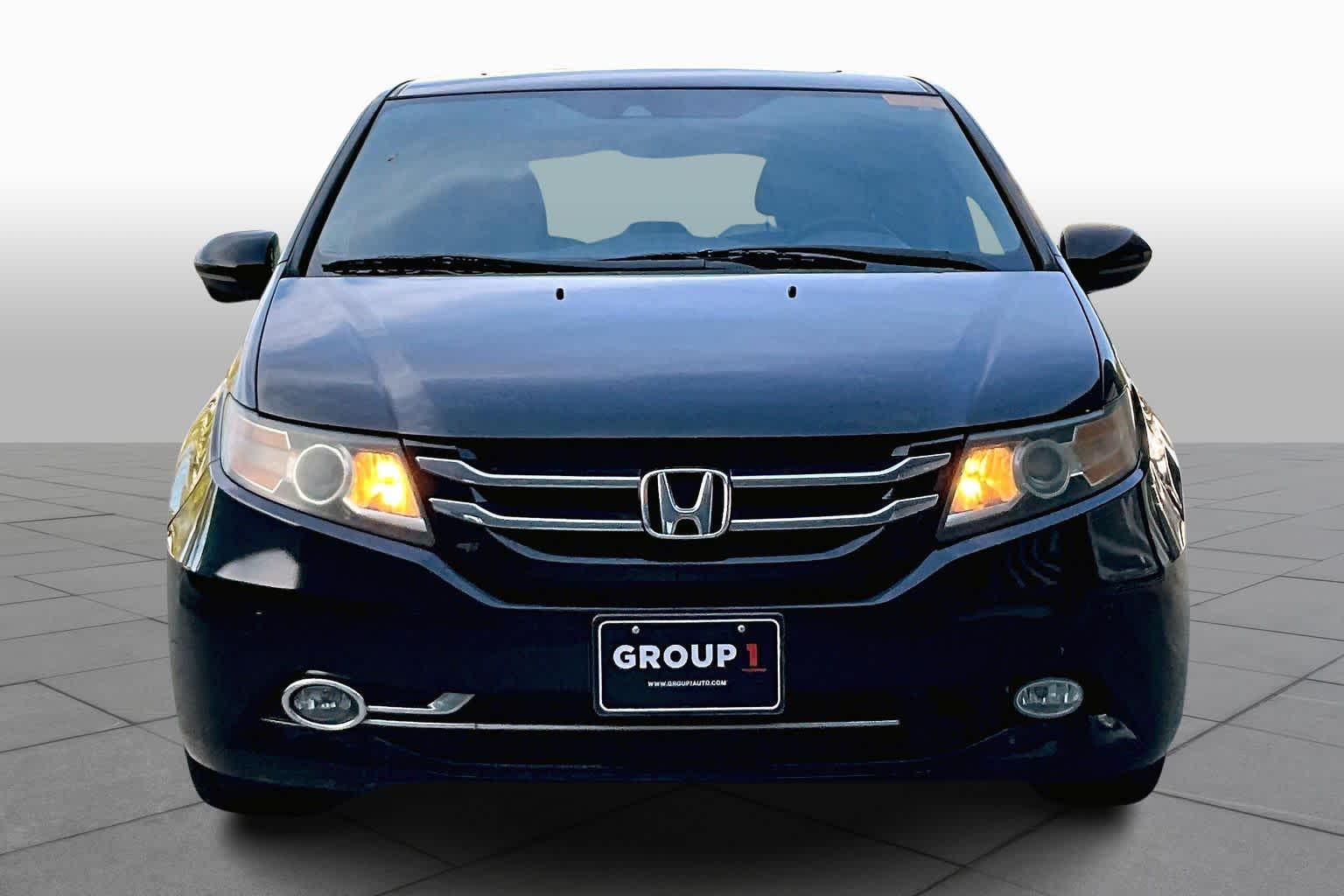 2016 Honda Odyssey Touring Crystal Black Pearl at Lexus Southwest Houston