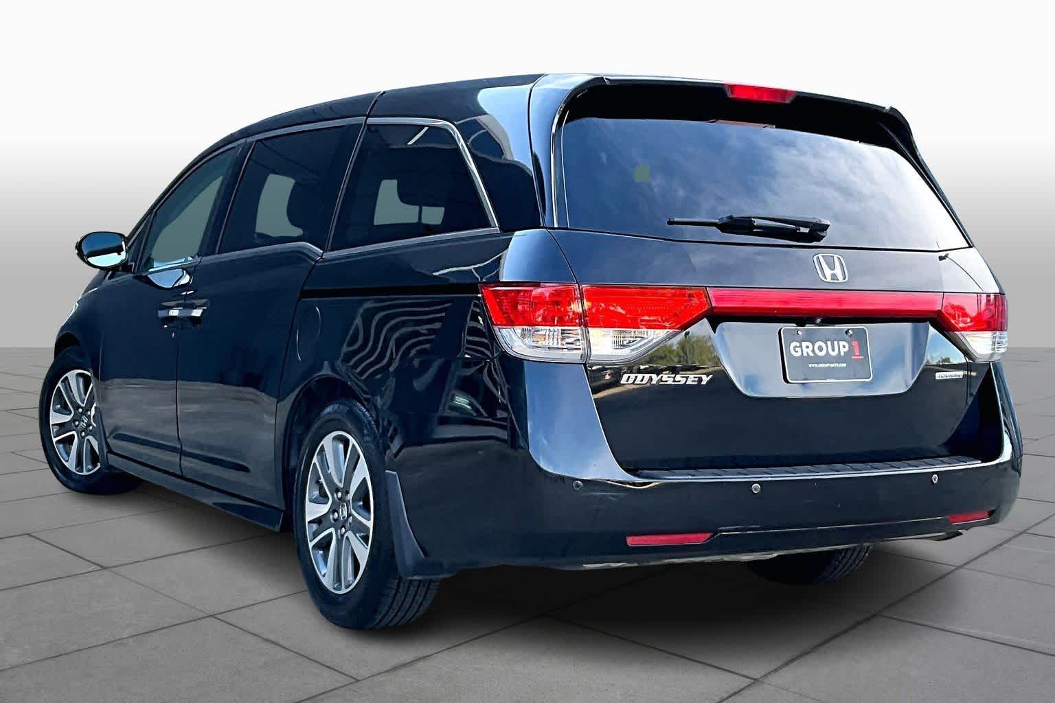 2016 Honda Odyssey Touring Crystal Black Pearl at Lexus Southwest Houston