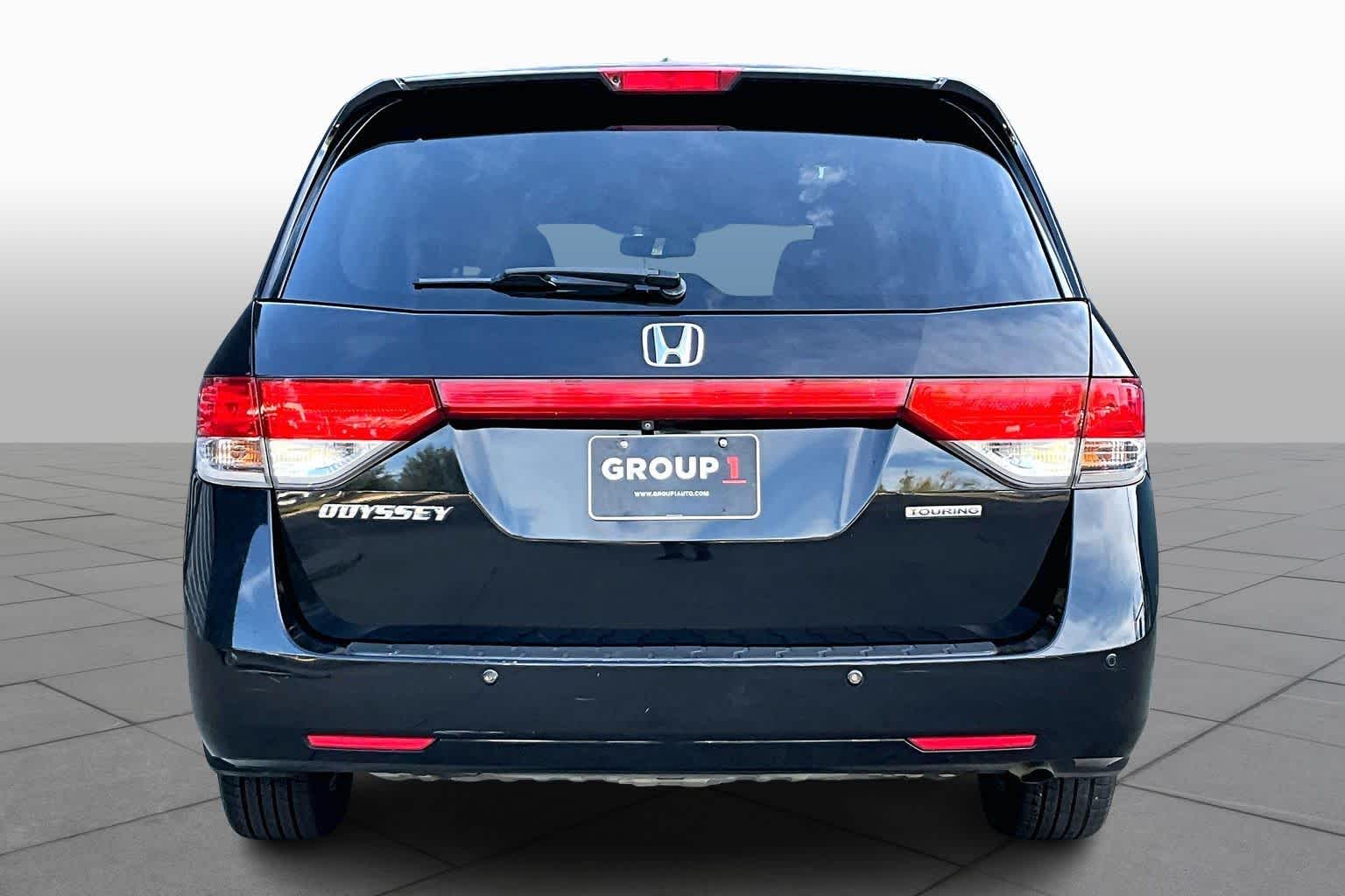 2016 Honda Odyssey Touring Crystal Black Pearl at Lexus Southwest Houston