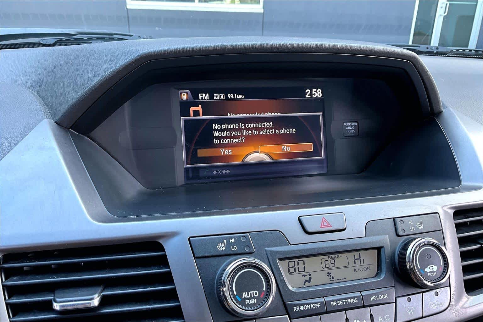 2016 Honda Odyssey Touring Crystal Black Pearl at Lexus Southwest Houston