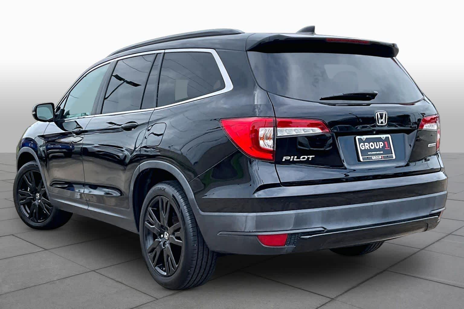 2021 Honda Pilot Special Edition Crystal Black Pearl at Beck & Masten Kia