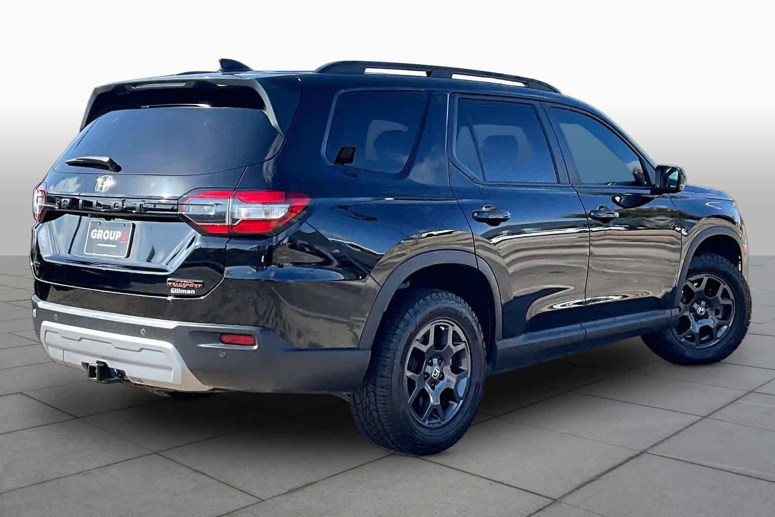 2024 Honda Pilot TrailSport Crystal Black Pearl at Group 1 Toyota Southwest