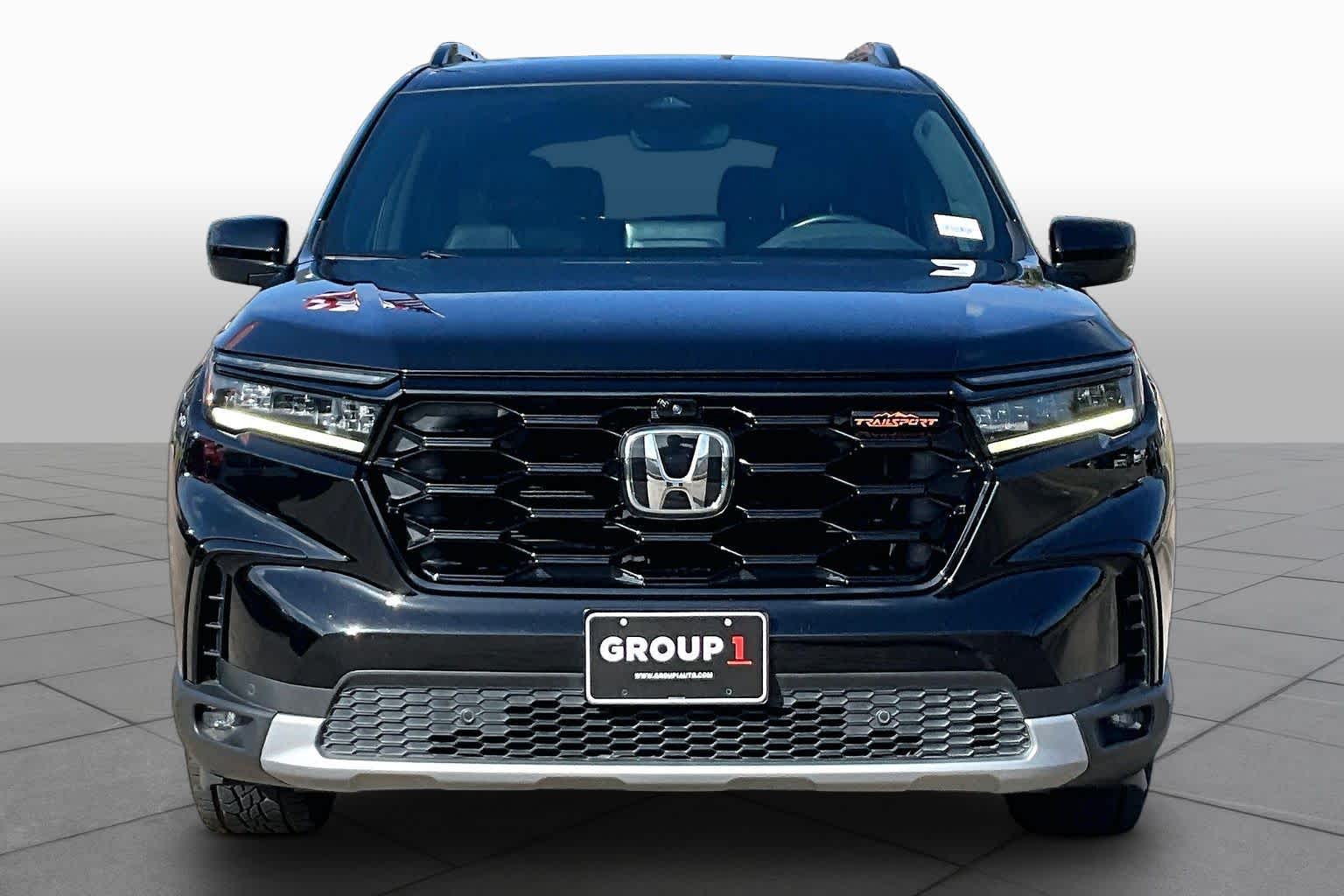 2024 Honda Pilot TrailSport Crystal Black Pearl at Group 1 Toyota Southwest