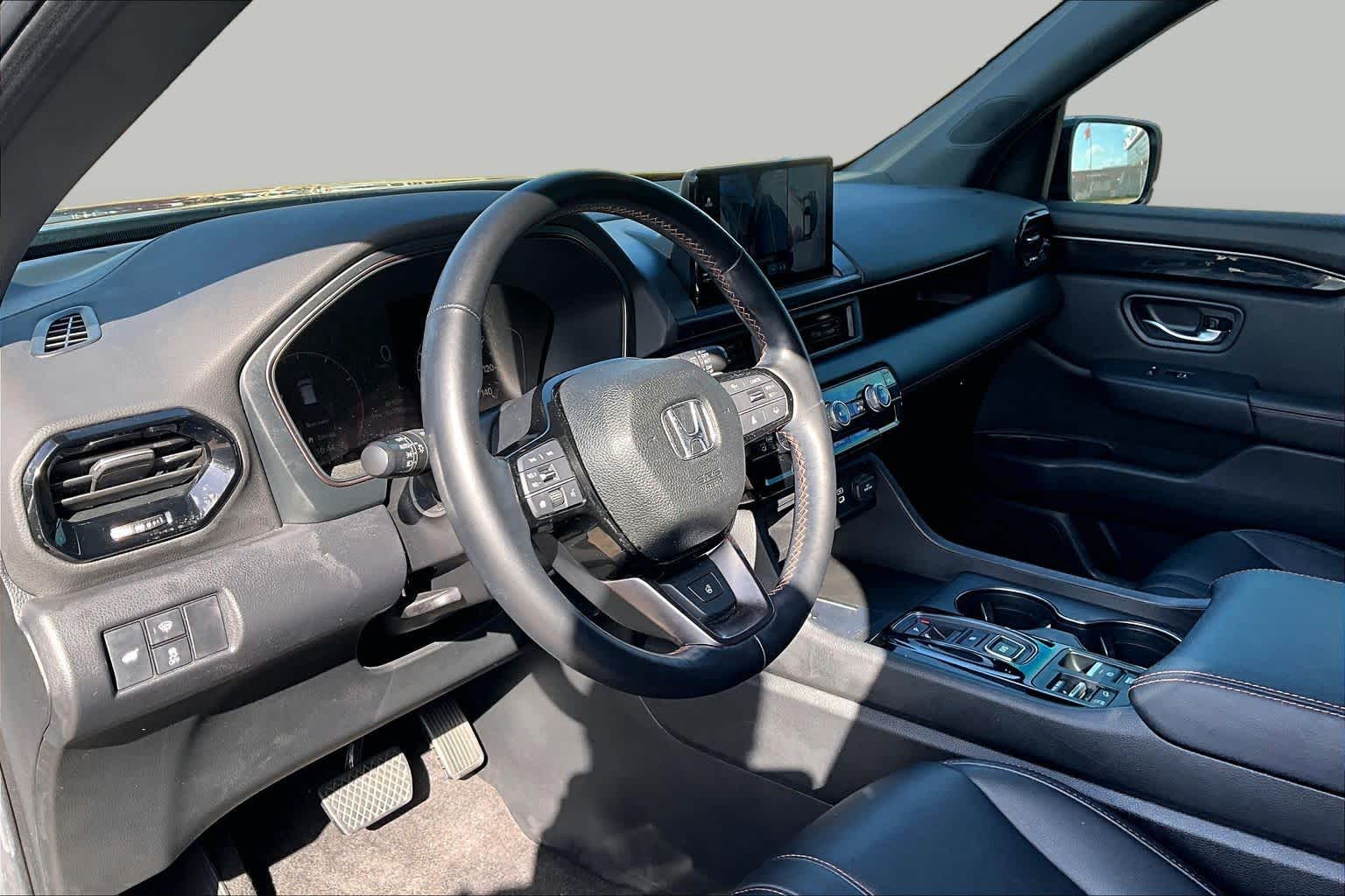 2024 Honda Pilot TrailSport Crystal Black Pearl at Group 1 Toyota Southwest