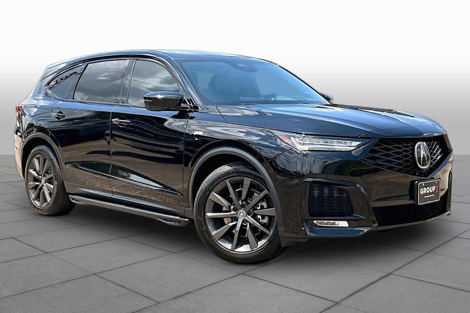 2025 Acura MDX w/A-Spec Package Majestic Black Pearl at Team Honda