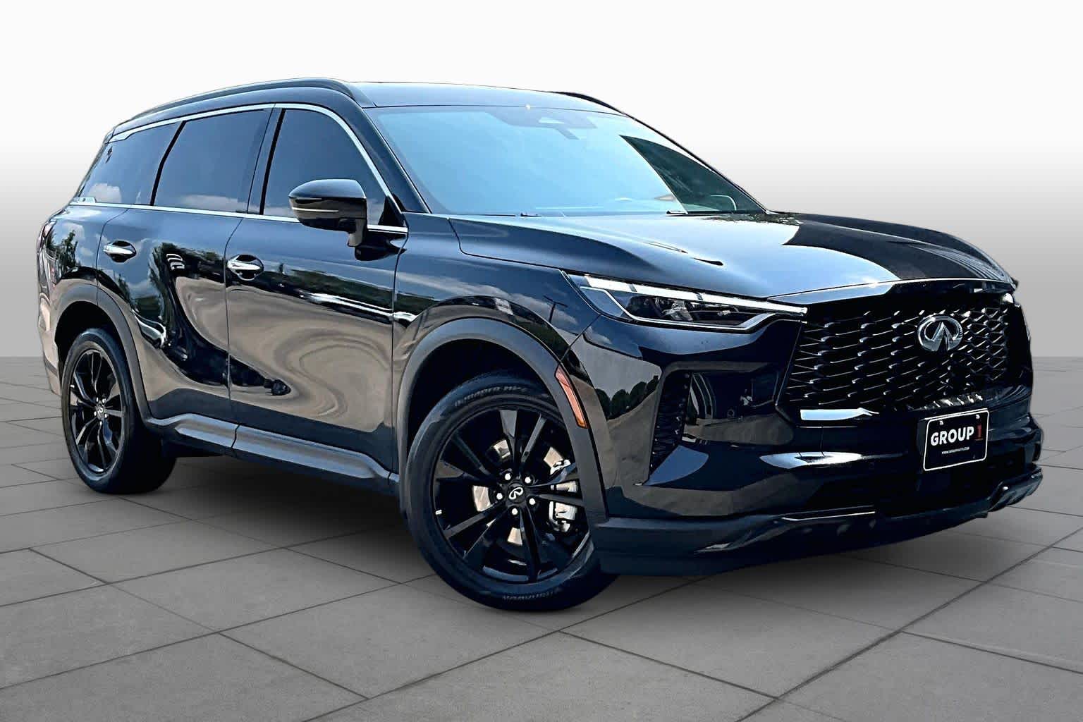 2025 INFINITI QX60 LUXE Mineral Black at HGreg Houston