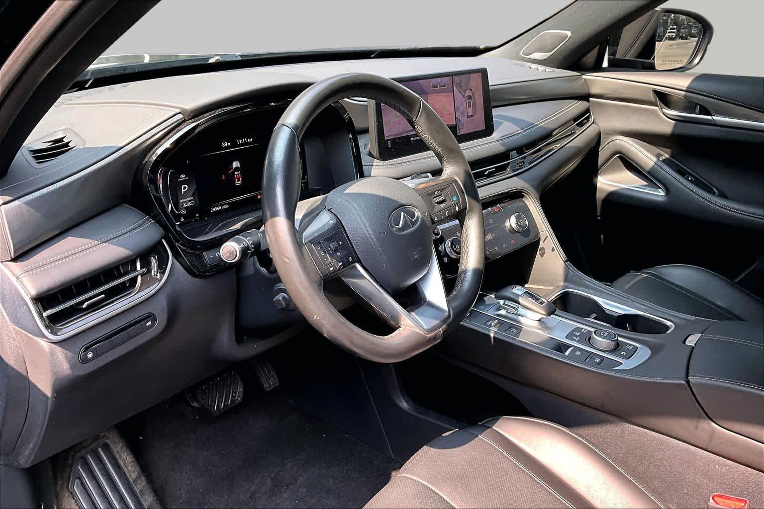 2025 INFINITI QX60 LUXE Mineral Black at HGreg Houston