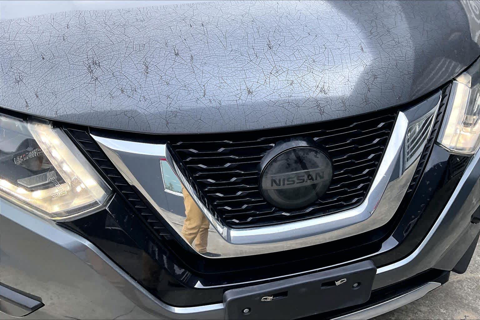 2018 Nissan Rogue S Gun Metallic at Tomball Chrysler Dodge Jeep Ram