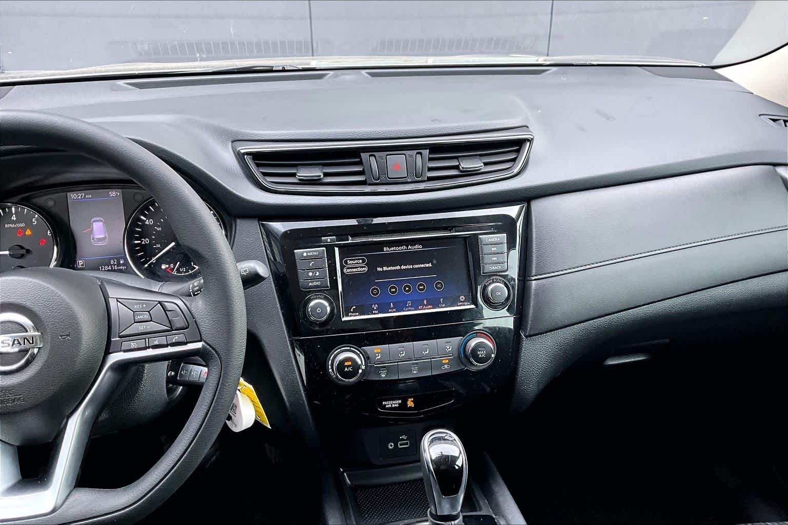 2018 Nissan Rogue S Gun Metallic at Tomball Chrysler Dodge Jeep Ram