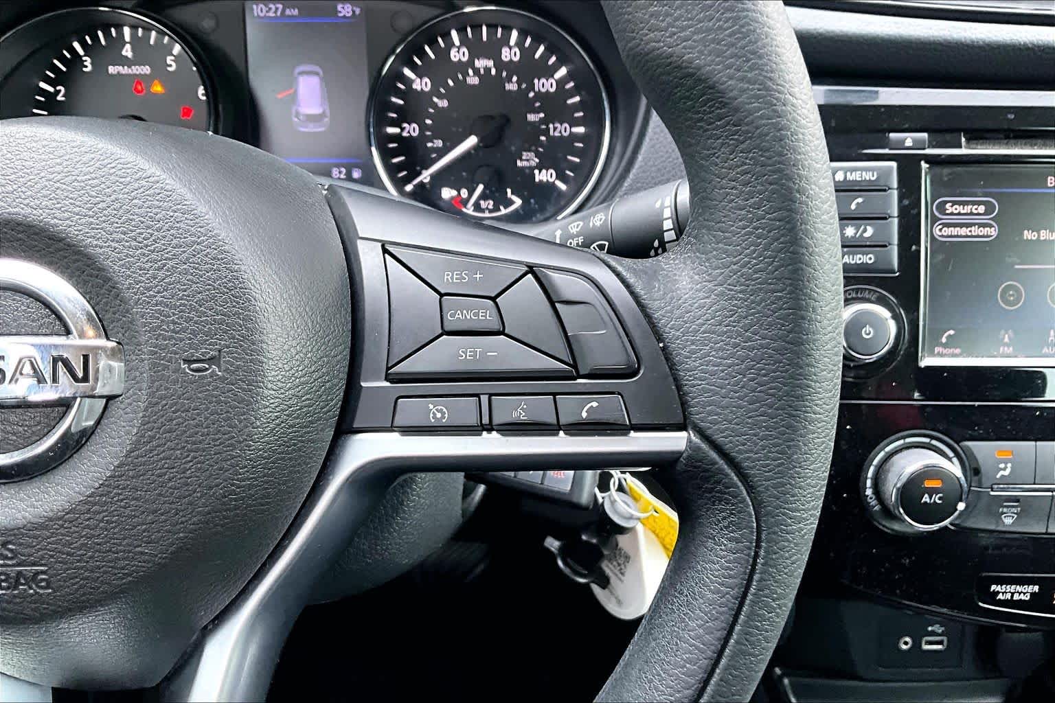 2018 Nissan Rogue S Gun Metallic at Tomball Chrysler Dodge Jeep Ram