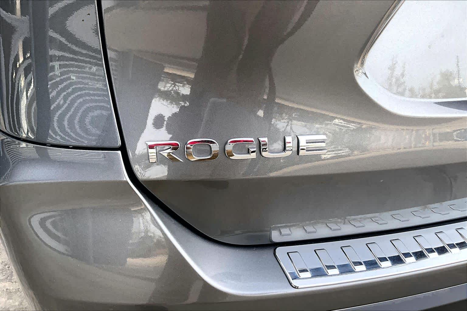 2018 Nissan Rogue S Gun Metallic at Tomball Chrysler Dodge Jeep Ram