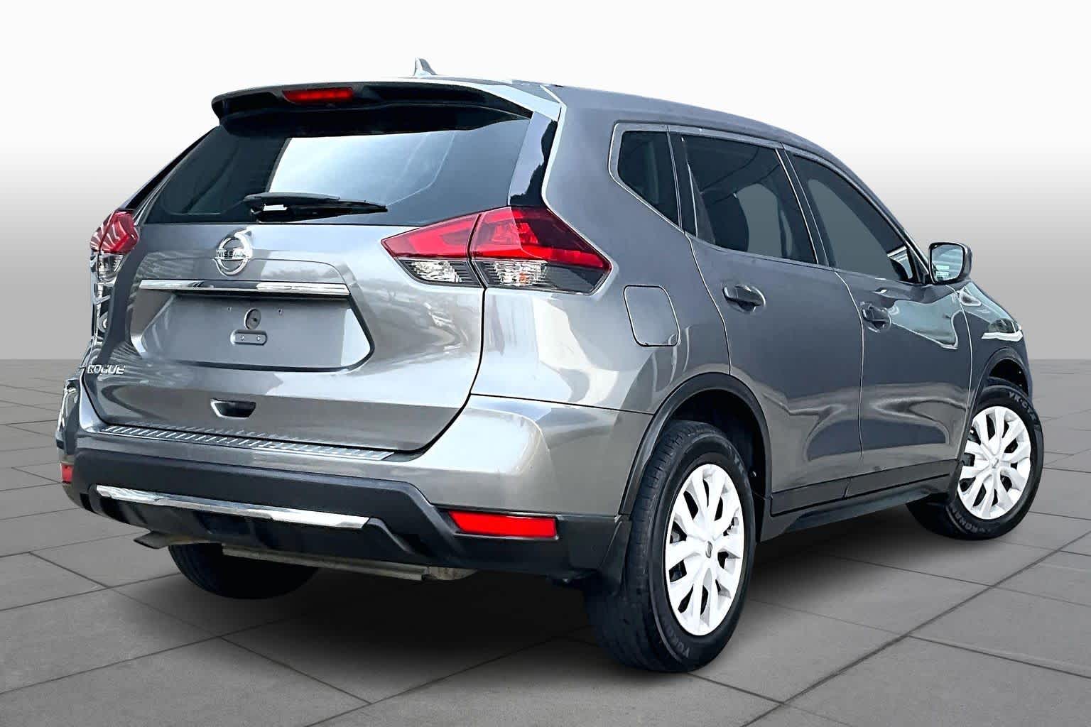 2018 Nissan Rogue S Gun Metallic at Tomball Chrysler Dodge Jeep Ram