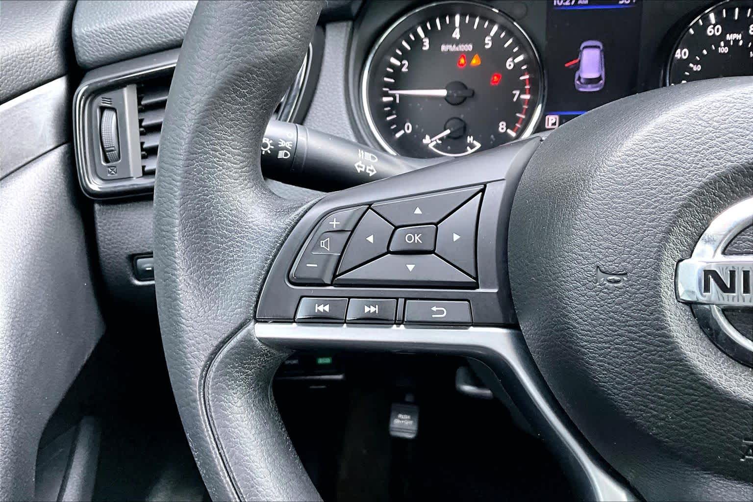 2018 Nissan Rogue S Gun Metallic at Tomball Chrysler Dodge Jeep Ram