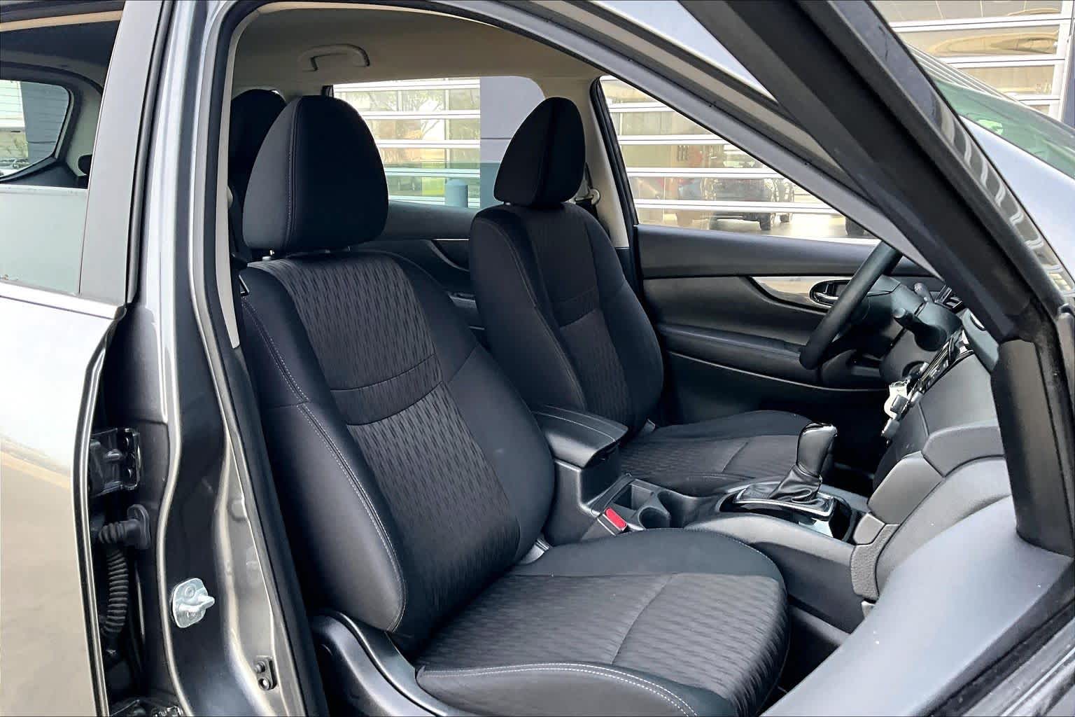 2018 Nissan Rogue S Gun Metallic at Tomball Chrysler Dodge Jeep Ram