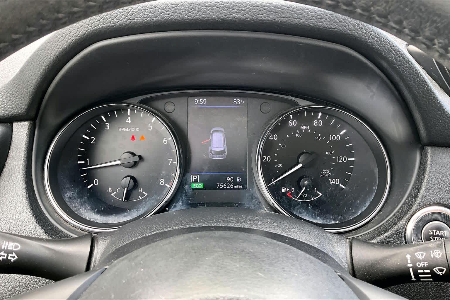 2019 Nissan Rogue SV Scarlet Ember Tintcoat at Group 1 GMC Buick South