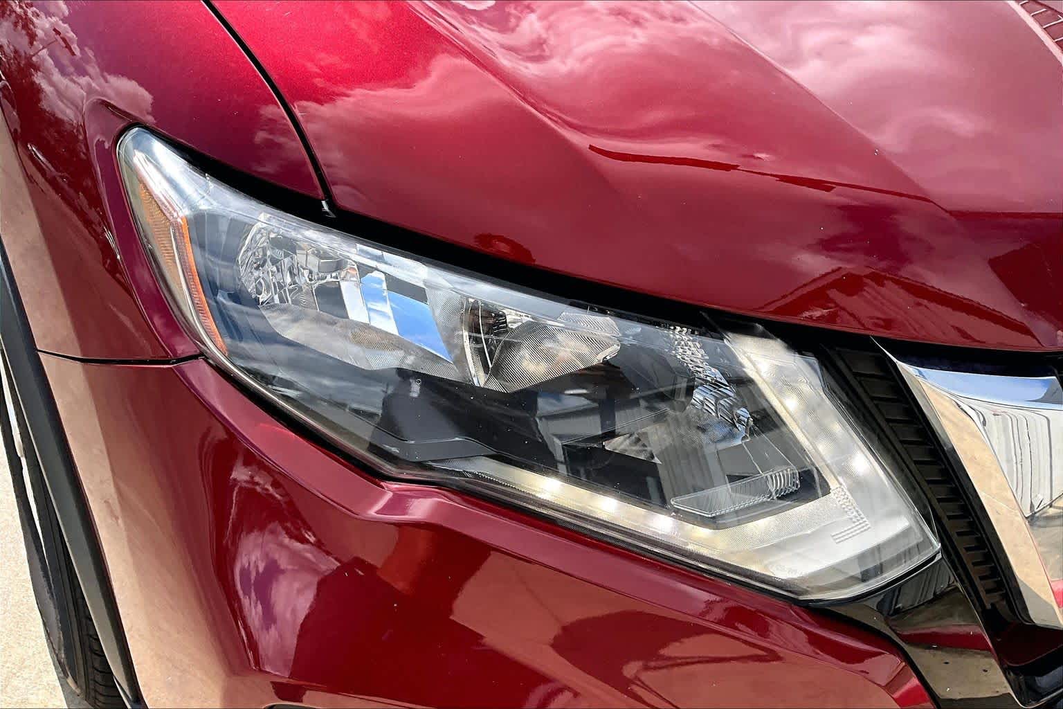2019 Nissan Rogue SV Scarlet Ember Tintcoat at Group 1 GMC Buick South