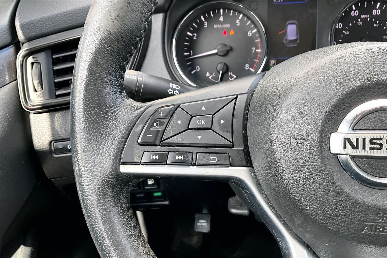 2019 Nissan Rogue SV Scarlet Ember Tintcoat at Group 1 GMC Buick South