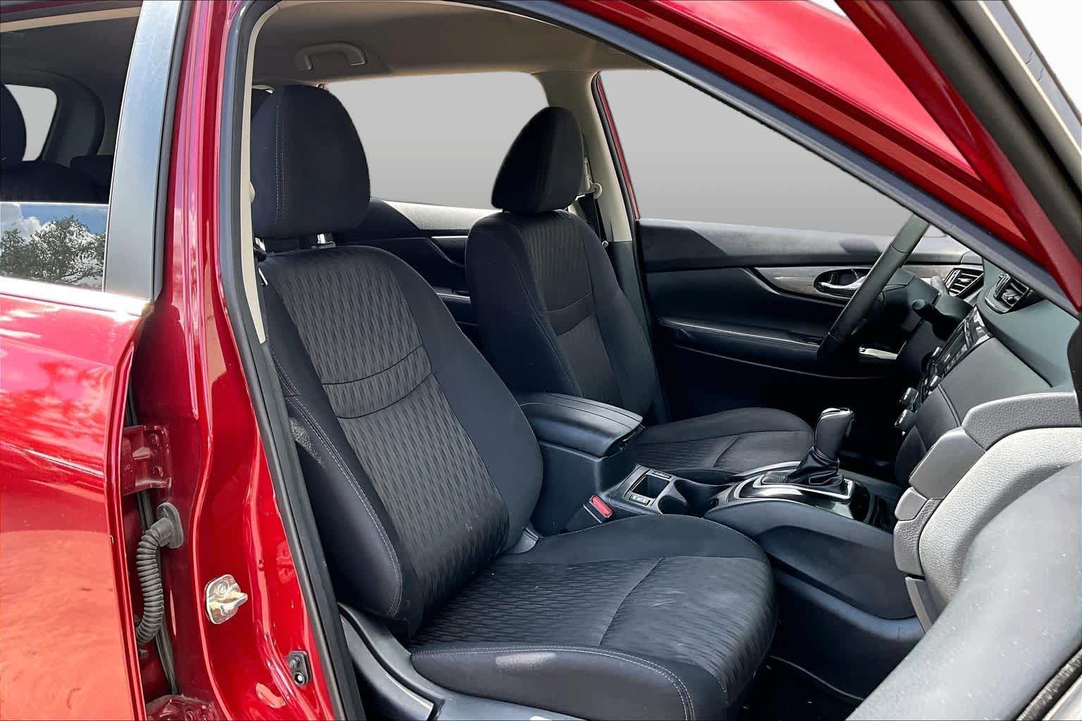 2019 Nissan Rogue SV Scarlet Ember Tintcoat at Group 1 GMC Buick South