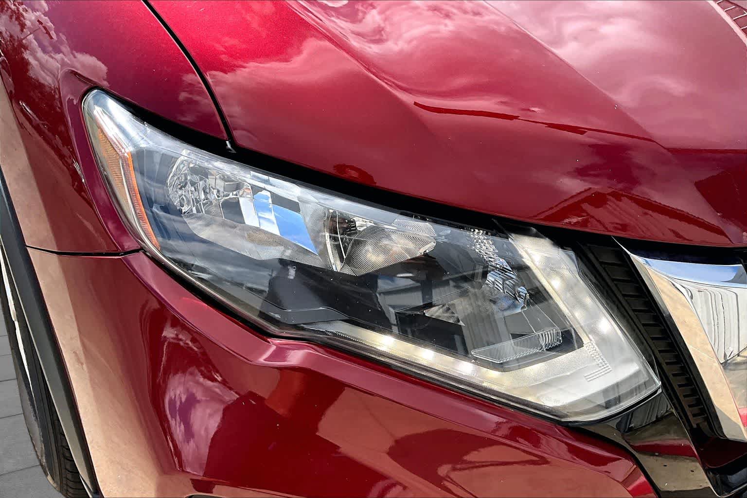 2019 Nissan Rogue SV Scarlet Ember Tintcoat at Ron Craft Chevrolet Cadillac
