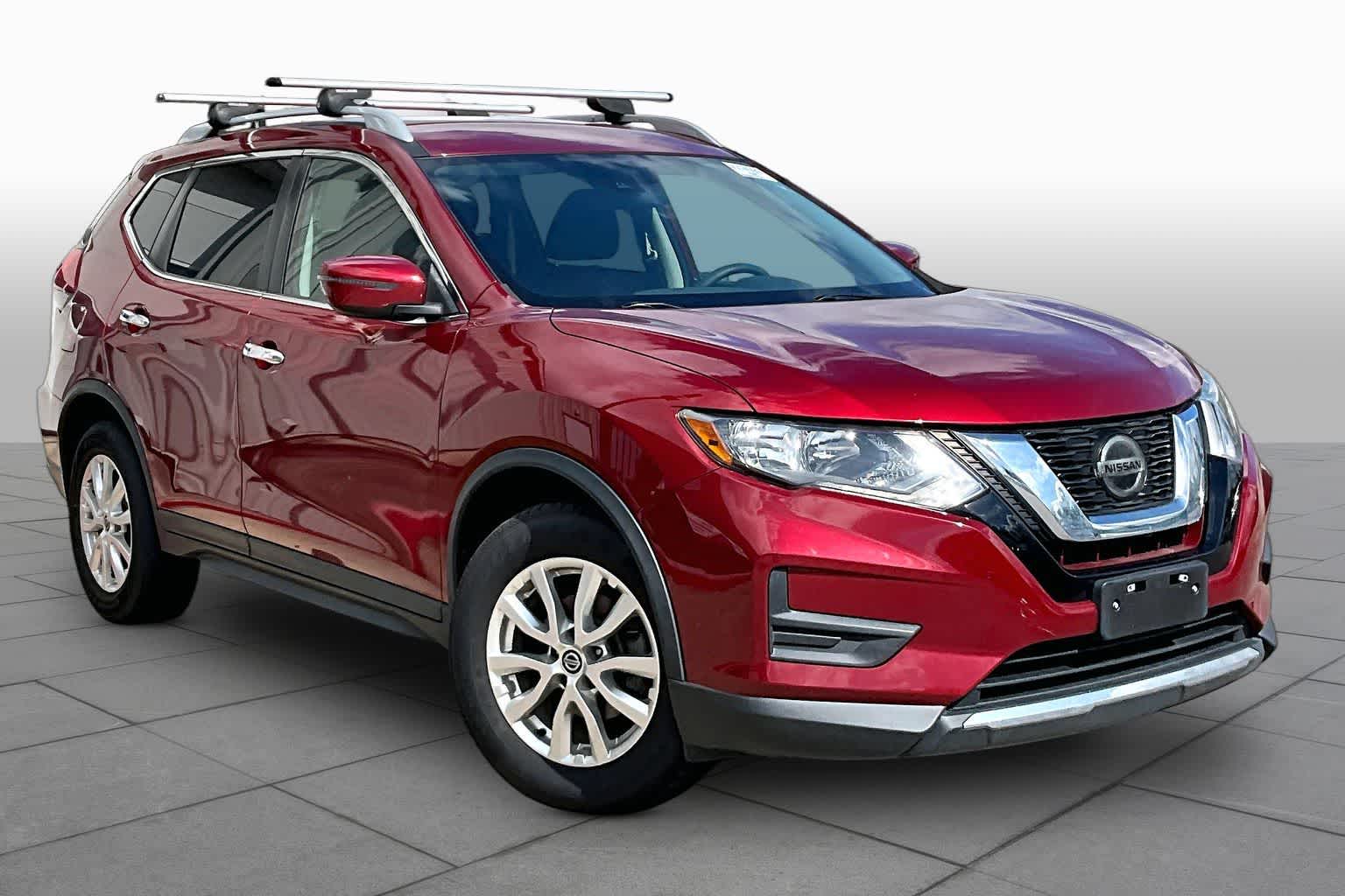 2019 Nissan Rogue SV Scarlet Ember Tintcoat at Ron Craft Chevrolet Cadillac