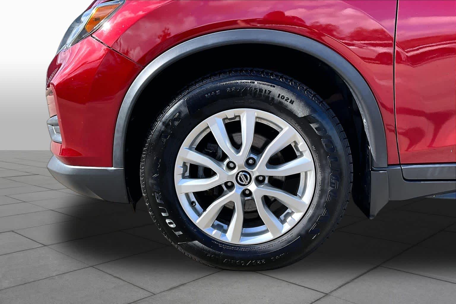 2019 Nissan Rogue SV Scarlet Ember Tintcoat at HGreg Houston