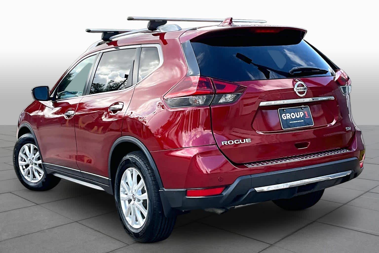 2019 Nissan Rogue SV Scarlet Ember Tintcoat at HGreg Houston