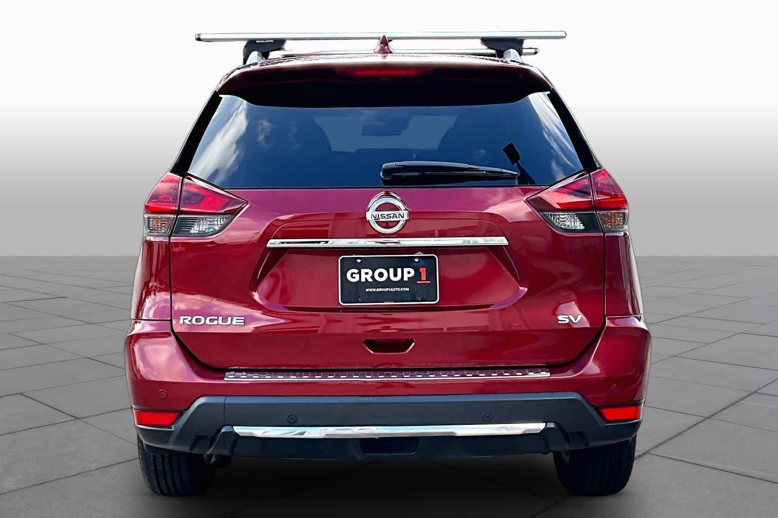 2019 Nissan Rogue SV Scarlet Ember Tintcoat at HGreg Houston