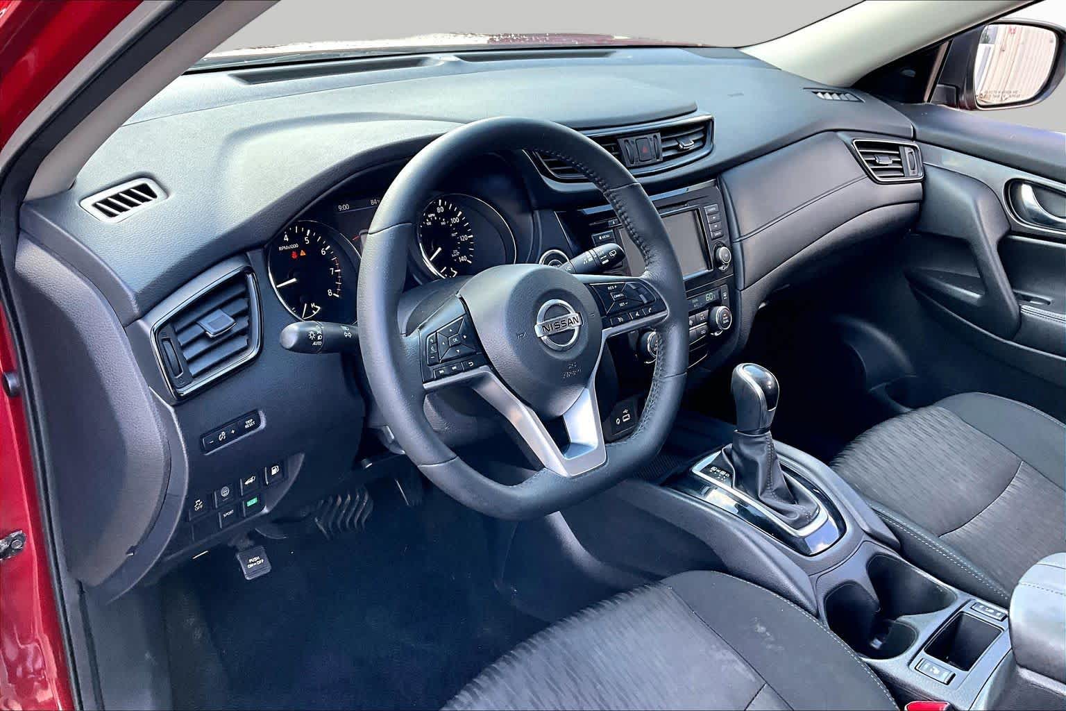 2019 Nissan Rogue SV Scarlet Ember Tintcoat at HGreg Houston