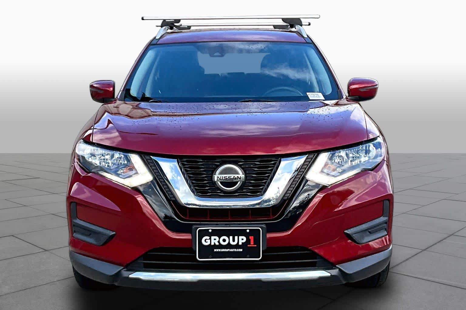 2019 Nissan Rogue SV Scarlet Ember Tintcoat at HGreg Houston