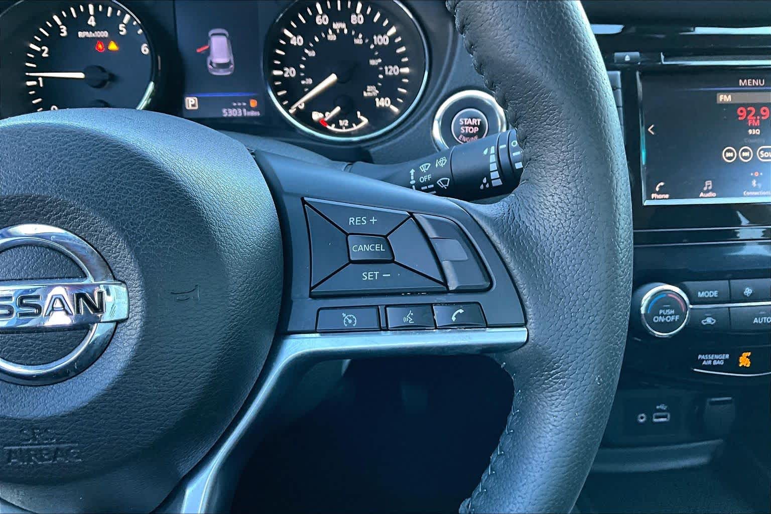 2020 Nissan Rogue SV Magnetic Black Pearl at Sterling McCall Nissan