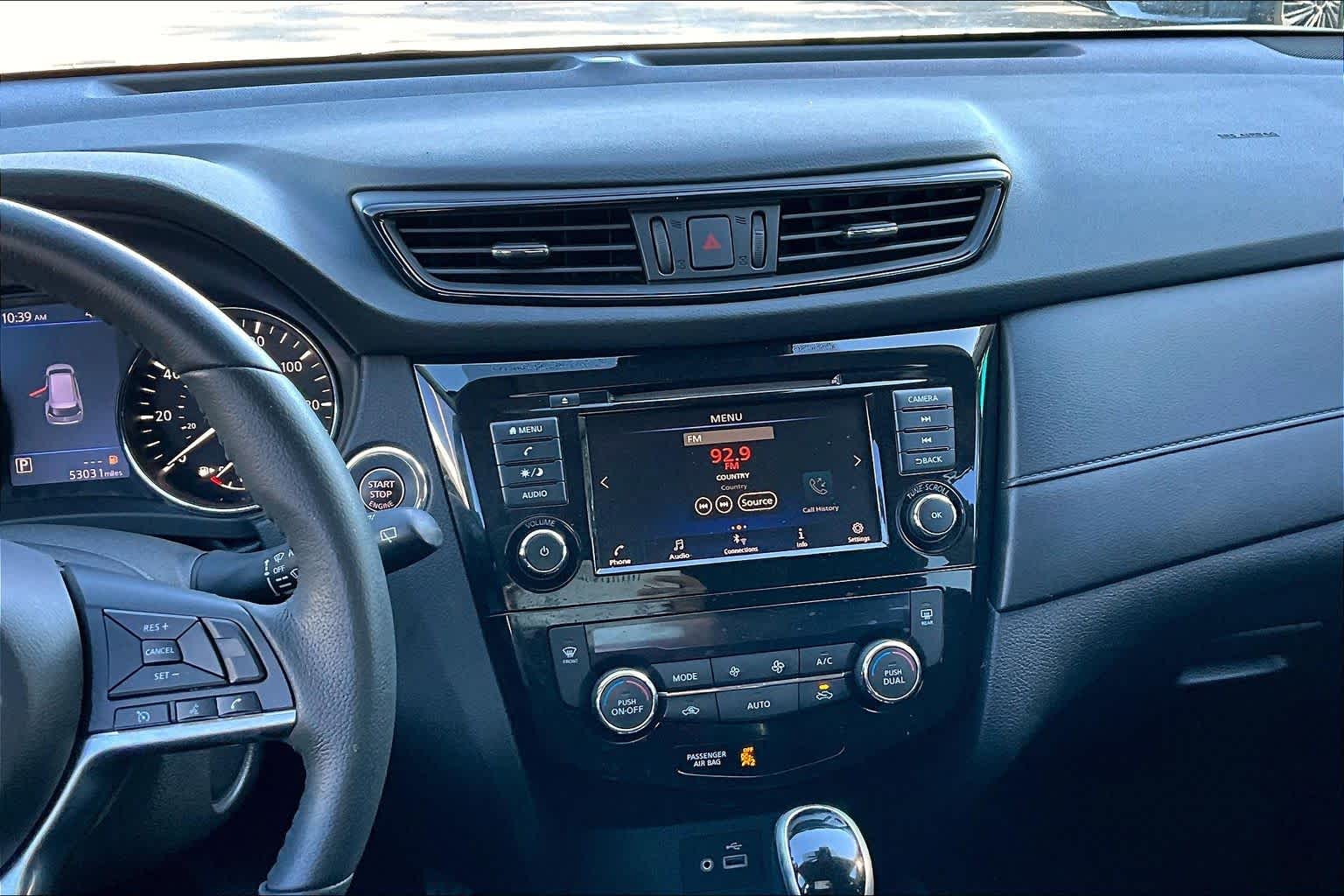 2020 Nissan Rogue SV Magnetic Black Pearl at Sterling McCall Nissan