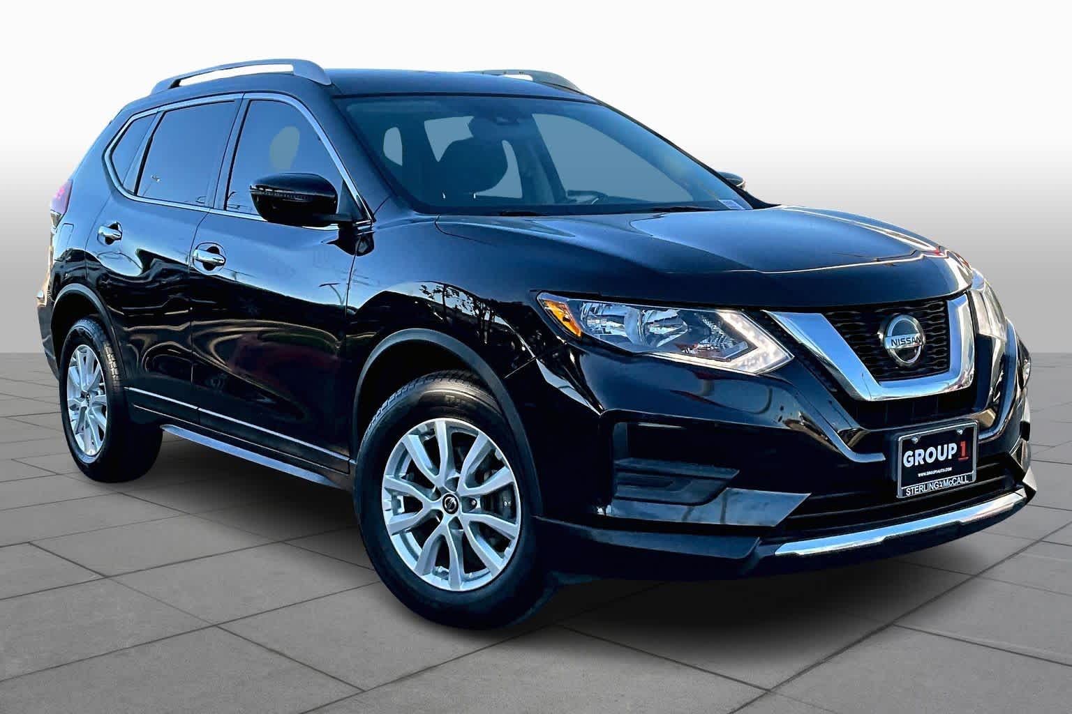 2020 Nissan Rogue SV Magnetic Black Pearl at Sterling McCall Nissan