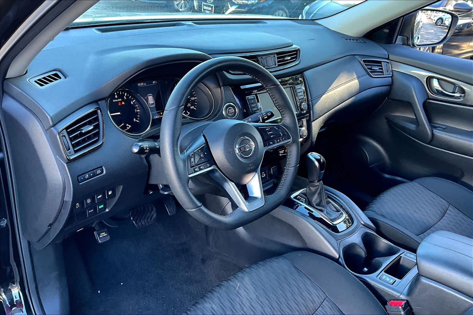 2020 Nissan Rogue SV Magnetic Black Pearl at Sterling McCall Nissan