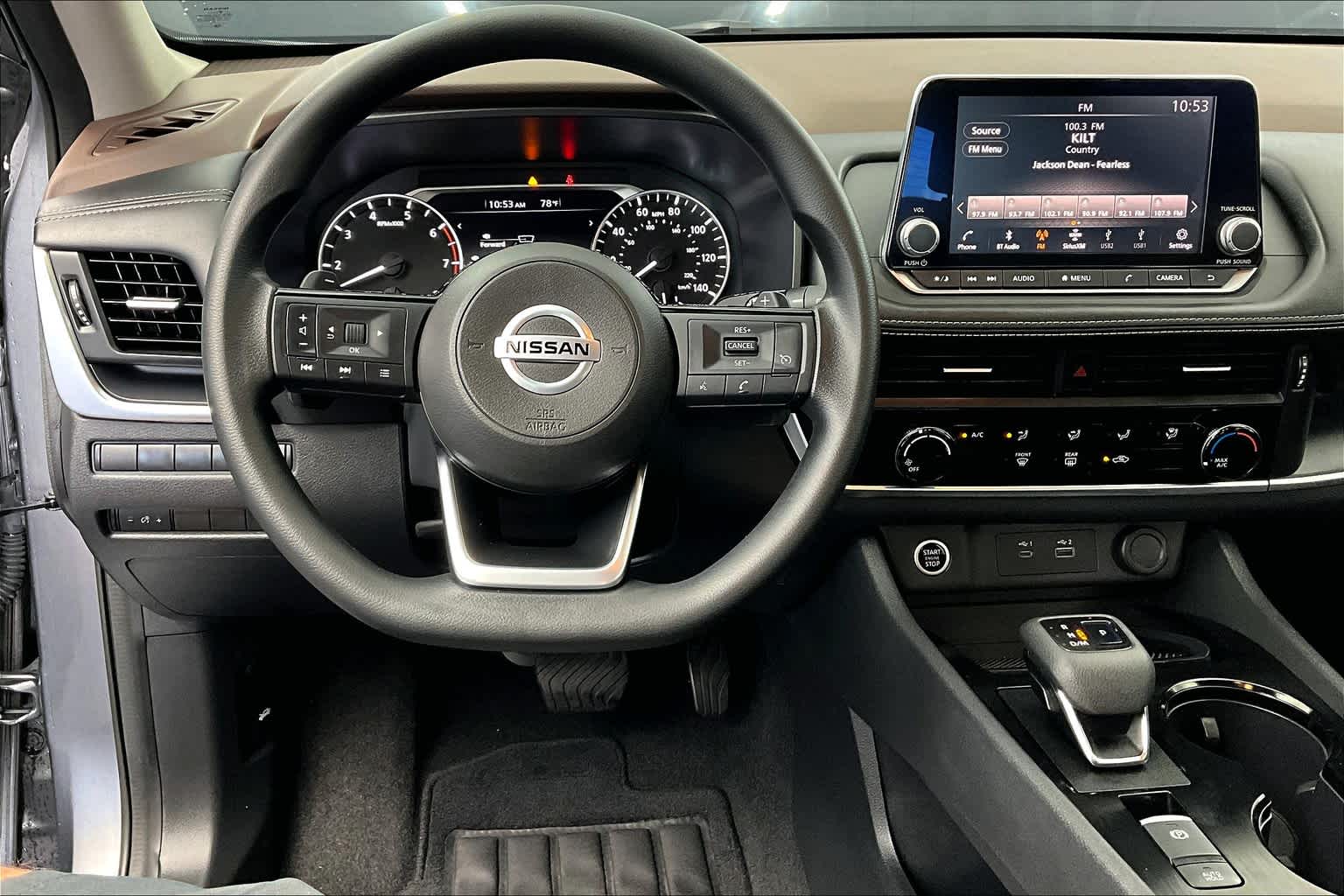 2021 Nissan Rogue S Gun Metallic at Sterling McCall Nissan