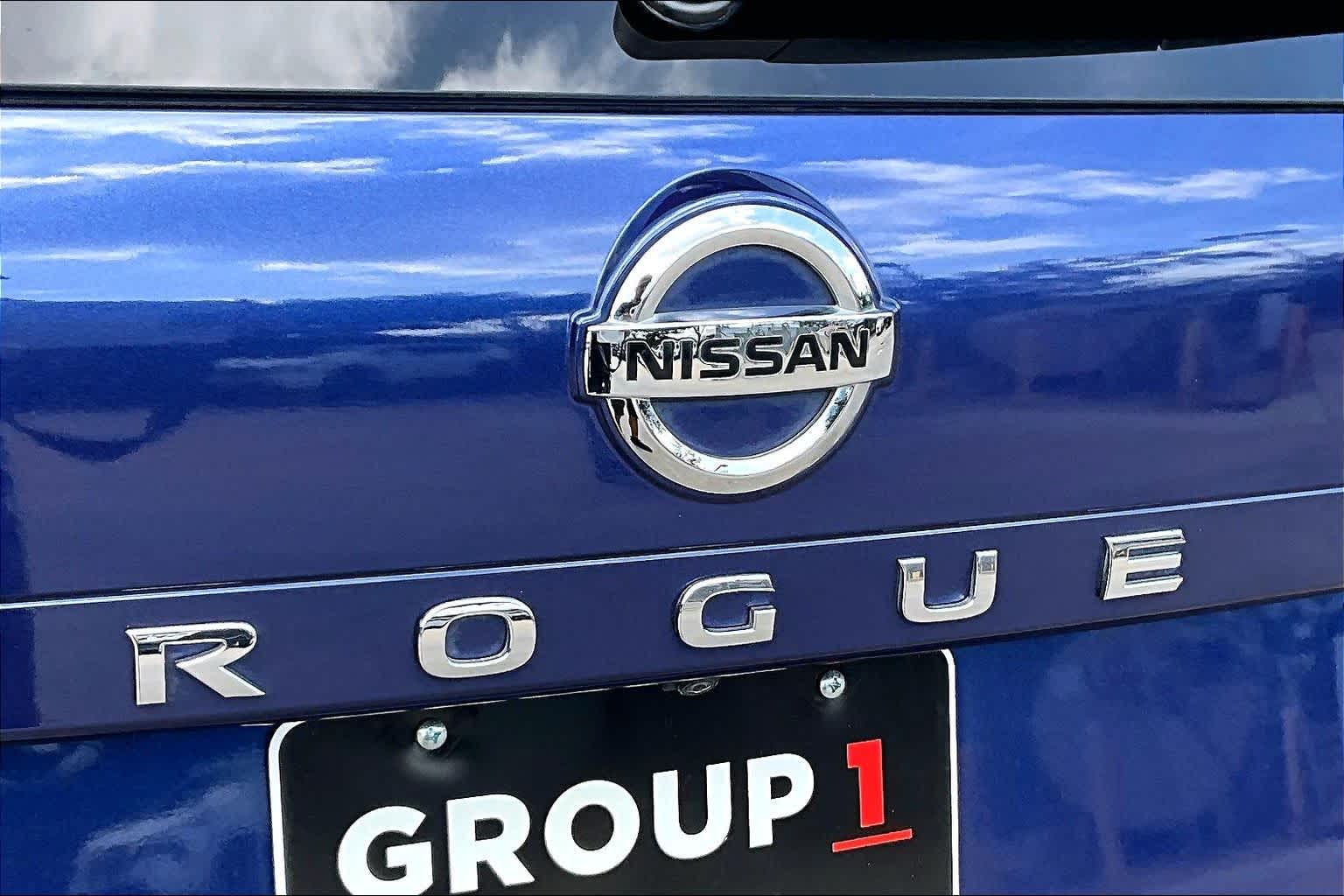2021 Nissan Rogue S Caspian Blue Metallic at AutoNation USA Houston