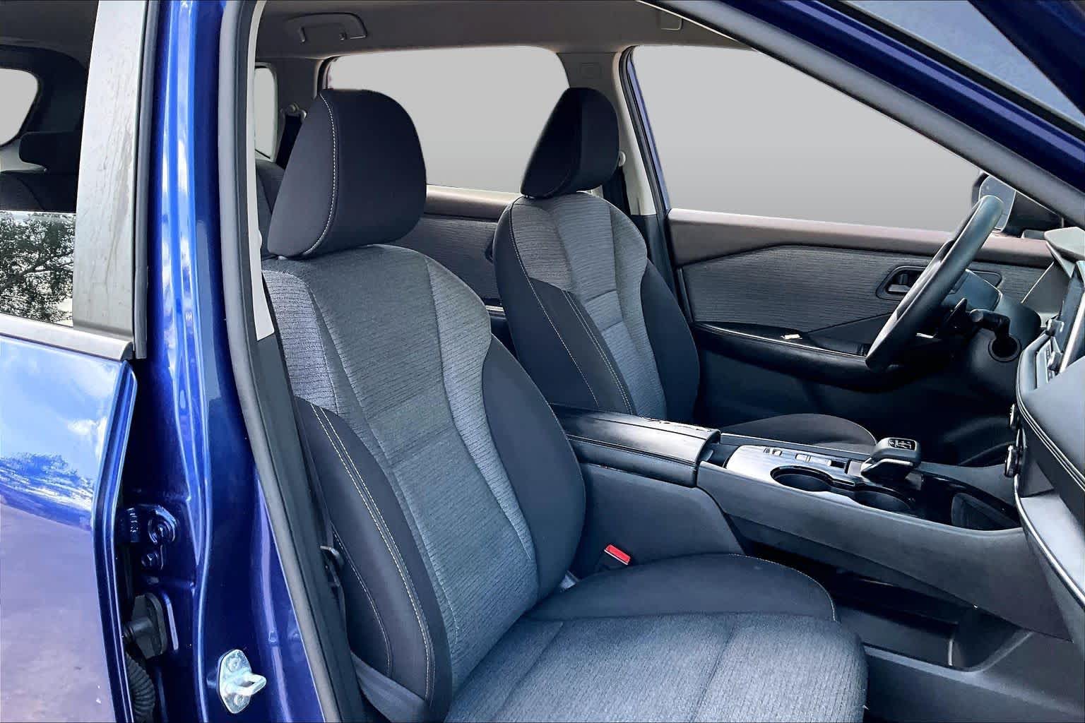 2021 Nissan Rogue S Caspian Blue Metallic at AutoNation USA Houston