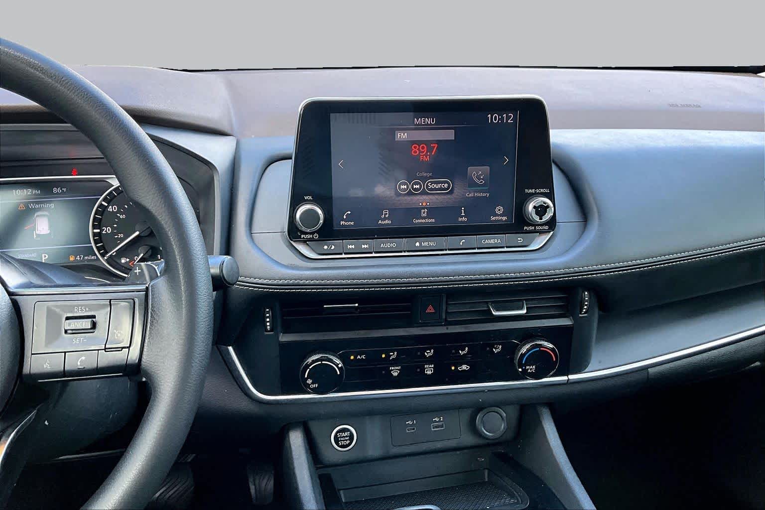 2021 Nissan Rogue S Caspian Blue Metallic at AutoNation USA Houston