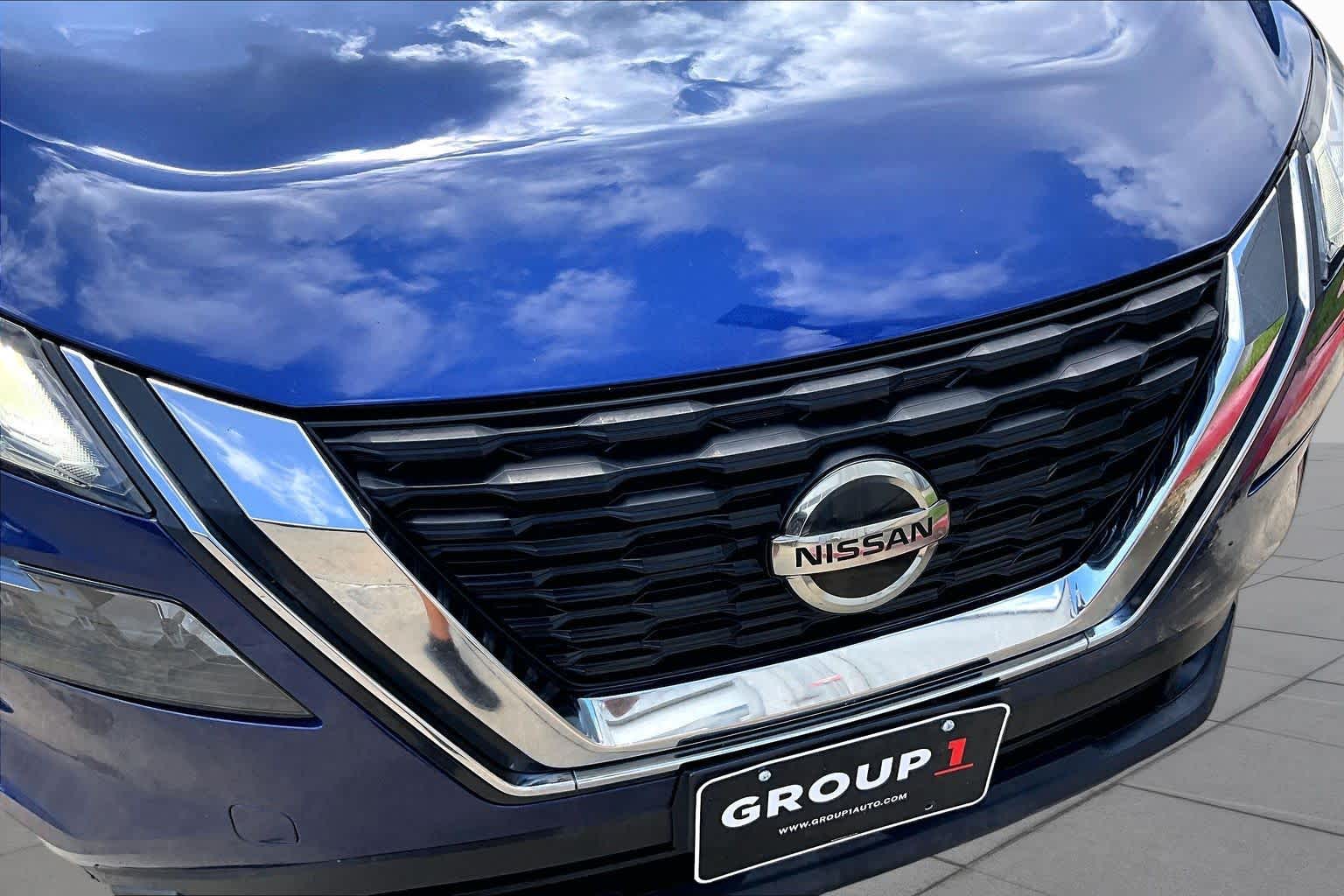 2021 Nissan Rogue S Caspian Blue Metallic at AutoNation USA Houston
