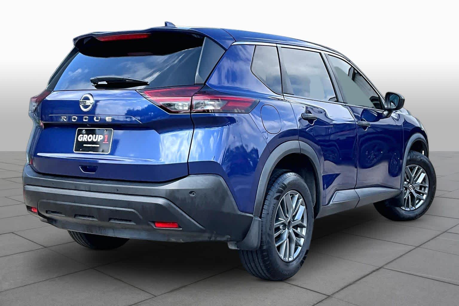 2021 Nissan Rogue S Caspian Blue Metallic at AutoNation USA Houston