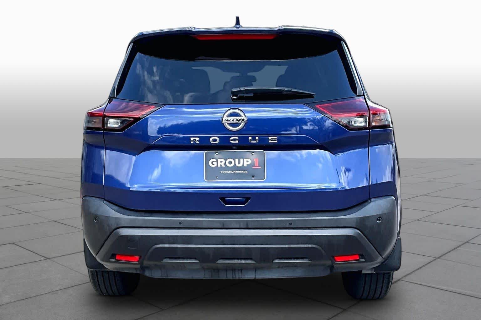 2021 Nissan Rogue S Caspian Blue Metallic at AutoNation USA Houston